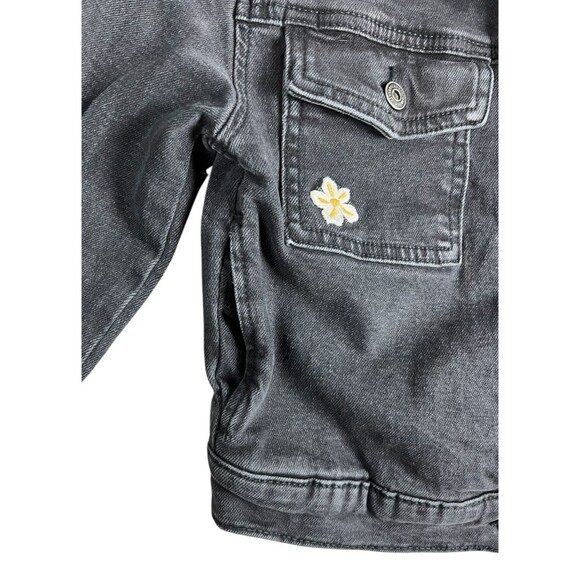 Abercrombie Kids Girls I am the Legacy Denim Jean Jacket  Youth Size 7/8 - Picture 5 of 10